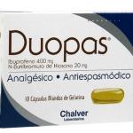 DUOPAS 400/20 MG 10 CAP BLAN.DE GELATINA
