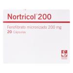 NORTRICOL 200 MG 20 CAP.(3%+)(PAE)(PDB)