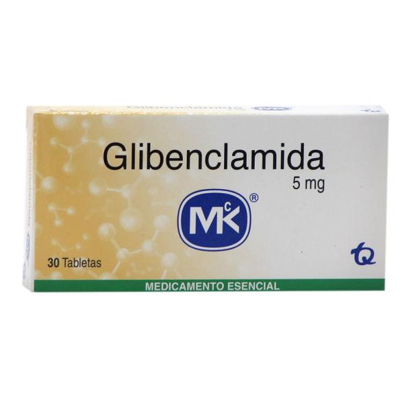 GLIBENCLAMIDA 5 MG 30 TBS MK