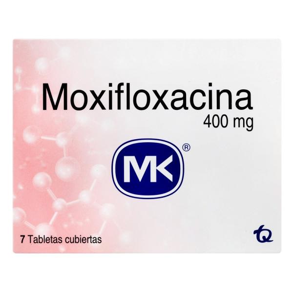 MOXIFLOXACINA 400 MG 7 TBS MK(A)