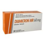 DIAMICRON MR 60 MG 30 TBS(P)11898(SC)