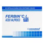 FERBIN CL 250 MG 50 CAPSULAS(P)61000