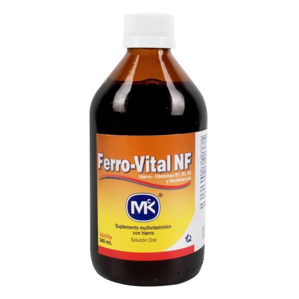 FERROVITAL VAINILLA JARABE 340 ML