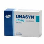UNASYN 375 MG 20 TABLETAS (A)(3%+)(PAE)