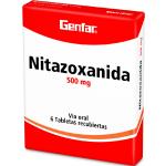 NITAZOXANIDA 500 MG 6 TBS GF