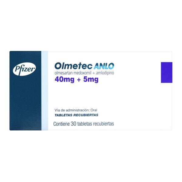 OLMETEC ANLO 40/5 MG 30 TBS(A)(3%+)(PAE)