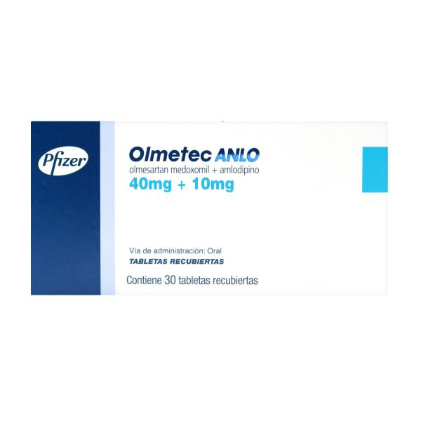 OLMETEC ANLO 40/10 MG 30 TBS