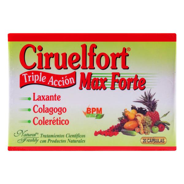 CIRUELFORT MAX FORTE 20 CAPSULAS NF