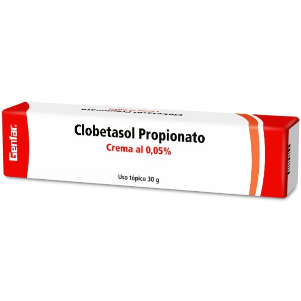 CLOBETASOL 0.05% CREMA 30 GR GF