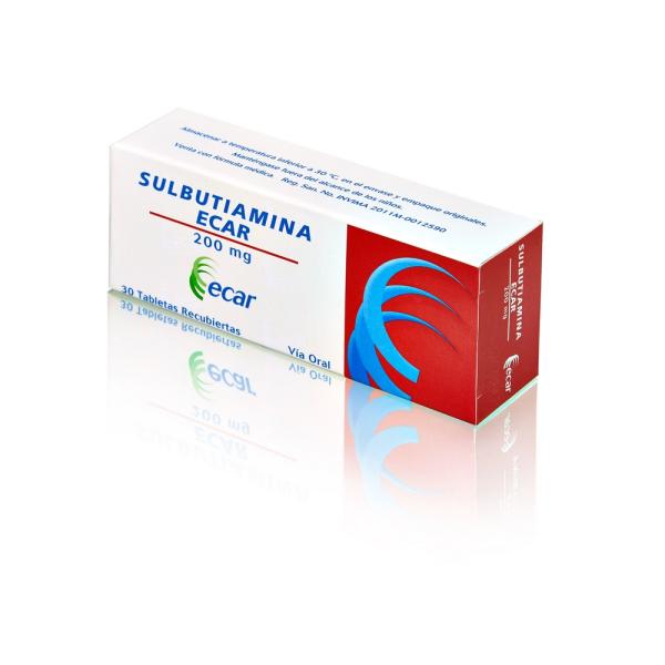 SULBUTIAMINA 200 MG 30 TBS EC