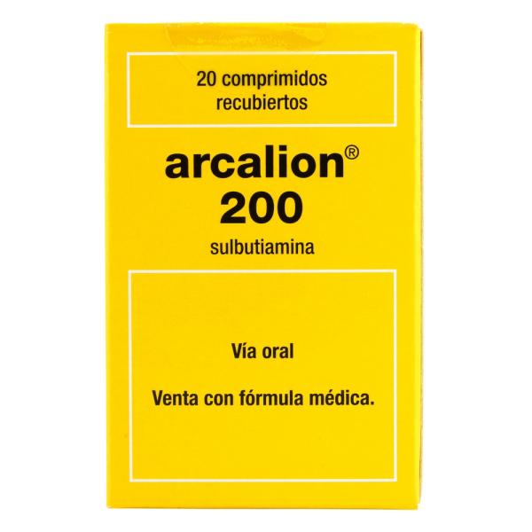ARCALION 200 MG 20 TABLETAS