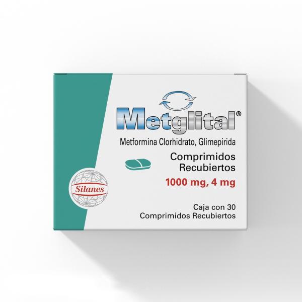 METGLITAL 4/1000 MG 30 TABLETAS (A)