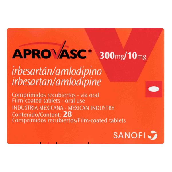 APROVASC 300/10 MG 28 TABLETAS (A)