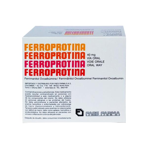 FERROPROTINA 40 MG 30 SBS (3%+)(PAE)