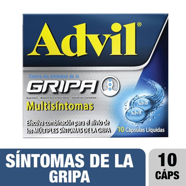 ADVIL GRIPA 10 CAPSULAS