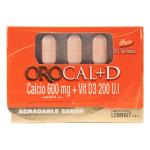 OROCAL D 30 TABLETAS MASTICABLES LP