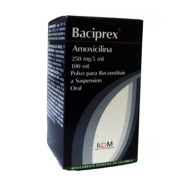 BACIPREX 250 MG SUSP. 100ML ICOM