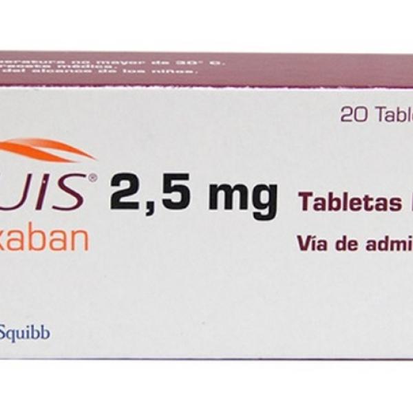 ELIQUIS 2.5 MG 20 TBS(A)(3%+)(PAE)