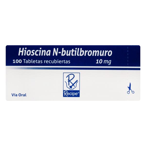 HIOSCINA N-BUTIL/BROMURO 10MG 100TBS RC