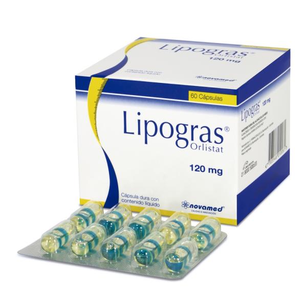 LIPOGRAS 120 MG 60 CAP.(A)(PAE)