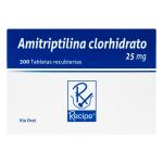AMITRIPTILINA 25 MG 300 TABLETAS RC