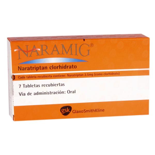 NARAMIG 2.5MG 7 TBS(3%+)(P)57618(SC)(SF)