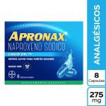 APRONAX LIQUID GEL 275 MG 8 CAPSULAS