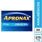 APRONAX LIQUID GEL 275 MG 50 CAPSULAS