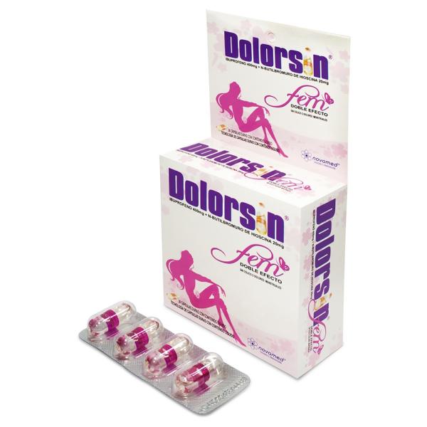 DOLORSIN FEM 36 CAPSULAS (3%+)