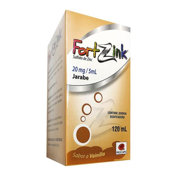 FORTZINK JARABE 20 MG/5 ML 120 ML
