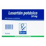 LOSARTAN 50 MG 375 TABLETAS RC