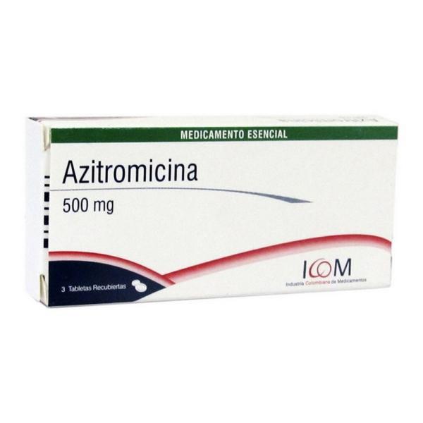 AZITROMICINA 500 MG 3 TBS ICOM MQ