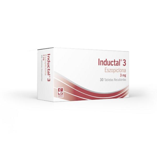 INDUCTAL ESZOPICL. 3MG 30 TBS(3%+)(PAE)