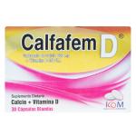 CALFAFEM D 600MG/250UI 30 CAP.BLAN ICOM
