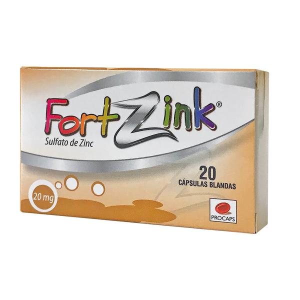 FORTZINK 20 MG 20 CBG