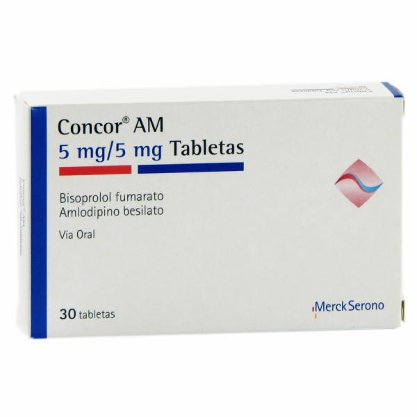 CONCOR AM 5 MG/5 MG 30 TBS (A)(3%+)(PAE)