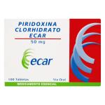 PIRIDOXINA CLORHIDRATO 50 MG 100 TBS EC
