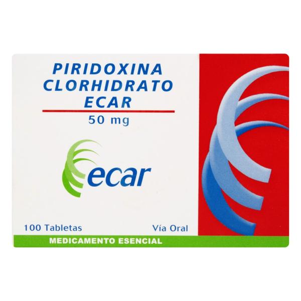 PIRIDOXINA CLORHIDRATO 50 MG 100 TBS EC