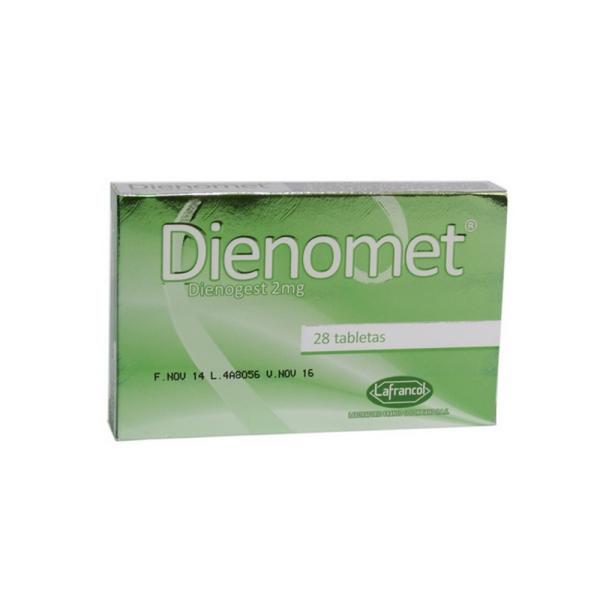 DIENOMET 2 MG 28 TABLETAS(3%+)(PAE)