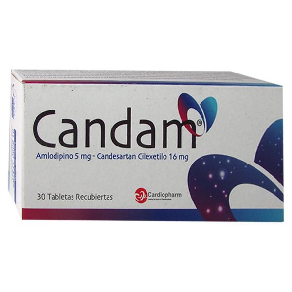 CANDAM 5/16 MG 30 TABLETAS (A)(PAE)