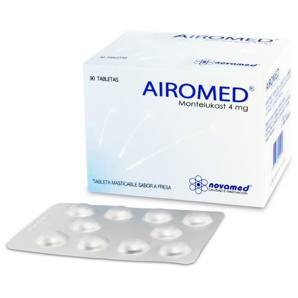 AIROMED 4 MG 90 TABLETAS (A)