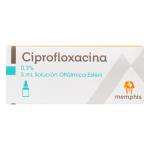 CIPROFLOXACINA 0.3%GOTAS OFTAL.5ML MP
