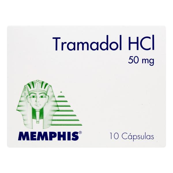 TRAMADOL 50 MG 10 CAPSULAS MP