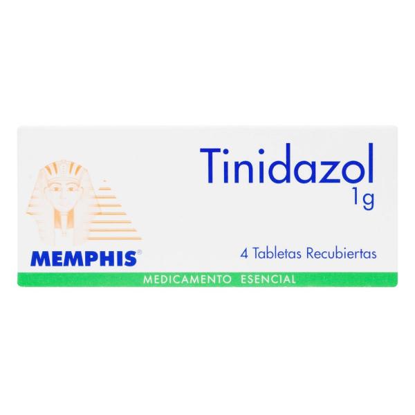 TINIDAZOL 1 GR 4 TABLETAS MP