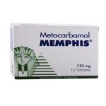METOCARBAMOL 750 MG 10 TABLETAS MP