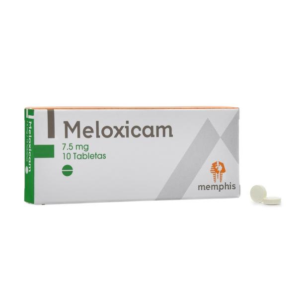 MELOXICAM 7.5 MG 10 TABLETAS MP