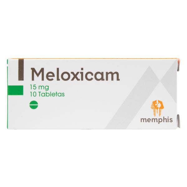 MELOXICAM 15 MG 10 TABLETAS MP