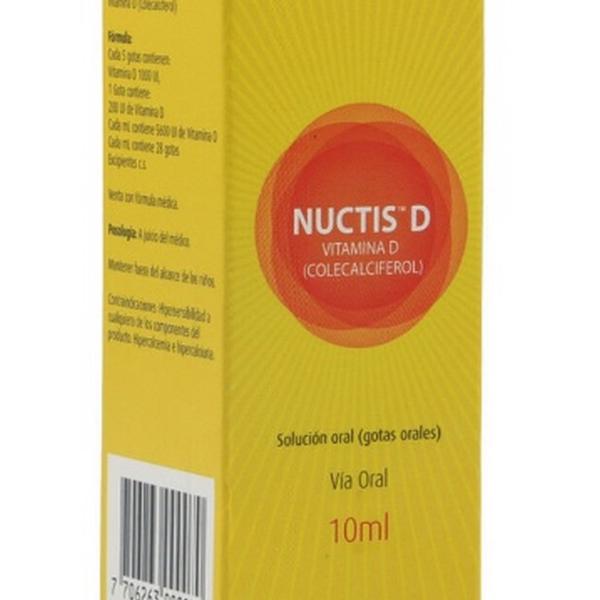 NUCTIS D VITAMINA D GOTAS 10 ML