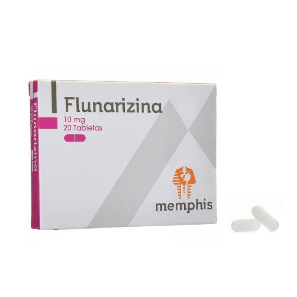 FLUNARIZINA 10 MG 20 TABLETAS MP