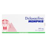 DICLOXACILINA 500 MG 50 CAPSULAS MP